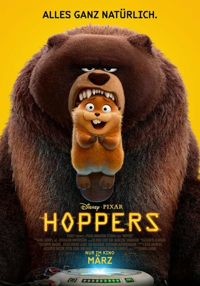Filmplakat Disneys Hoppers 