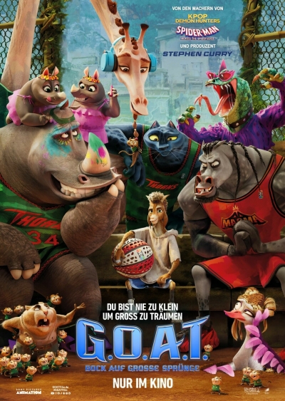 Filmplakat G.O.A.T. - Bock auf große Sprünge 