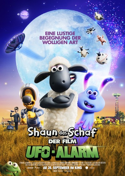 Szene aus Shaun das Schaf - Der Film: UFO-Alarm